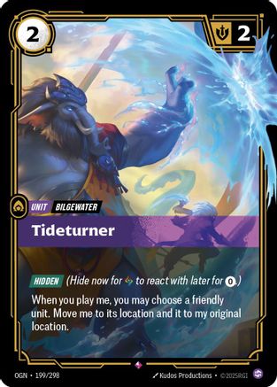 Image of Tideturner (199/298) - Origins Foil
