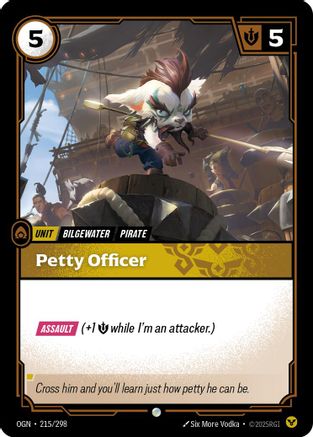 Image of Petty Officer (215/298) - Origins Foil