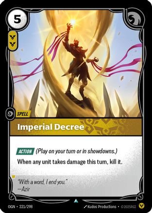Image of Imperial Decree (221/298) - Origins
