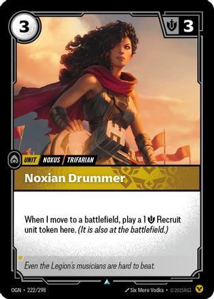 Image of Noxian Drummer (222/298) - Origins
