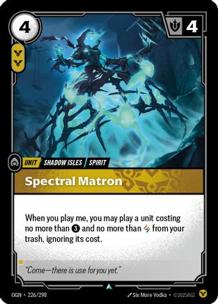 Image of Spectral Matron (226/298) - Origins Foil