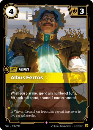 Image of Albus Ferros (230/298) - Origins Foil