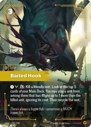 Image of Baited Hook (242/298) - Origins Foil