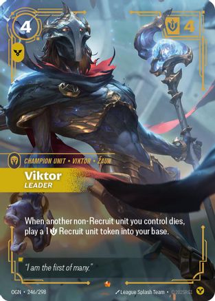 Image of Viktor - Leader (246/298) - Origins Foil