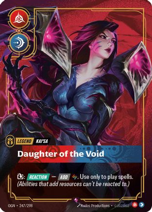 Image of Kai'Sa - Daughter of the Void (247/298) - Origins Foil