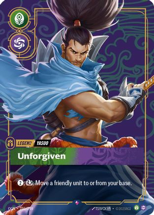 Image of Yasuo - Unforgiven (259/298) - Origins Foil