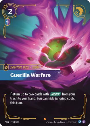 Image of Guerilla Warfare (264/298) - Origins Foil