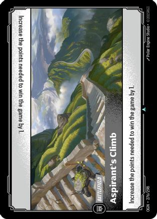 Image of Aspirant's Climb (276/298) - Origins