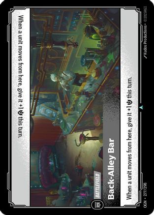 Image of Back-Alley Bar (277/298) - Origins