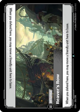 Image of Reaver's Row (285/298) - Origins Foil