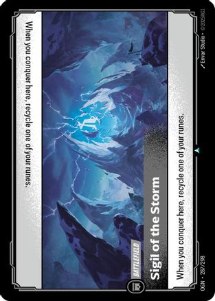 Image of Sigil of the Storm (287/298) - Origins