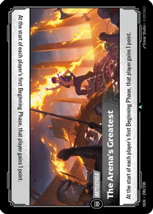 Image of The Arena's Greatest (290/298) - Origins