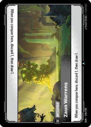 Image of Zaun Warrens (298/298) - Origins Foil
