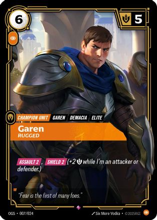 Image of Garen - Rugged (007/024) - Origins Proving Grounds