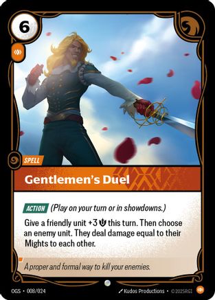 Image of Gentlemen's Duel (008/024) - Origins Proving Grounds