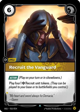 Image of Recruit the Vanguard (015/024) - Origins Proving Grounds