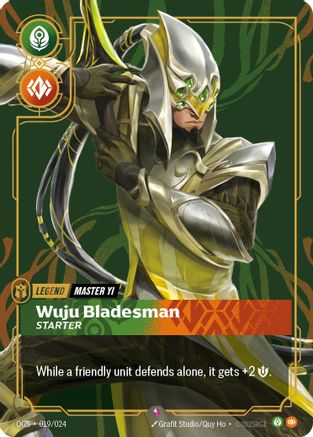 Image of Master Yi - Wuju Bladesman (Starter) (019/024) - Origins Proving Grounds