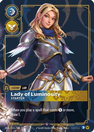 Image of Lux - Lady of Luminosity (Starter) (021/024) - Origins Proving Grounds