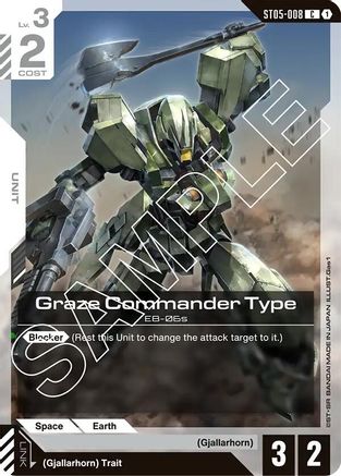 Image of Graze Commander Type (ST05-008) - Starter Deck 05 Iron Bloom