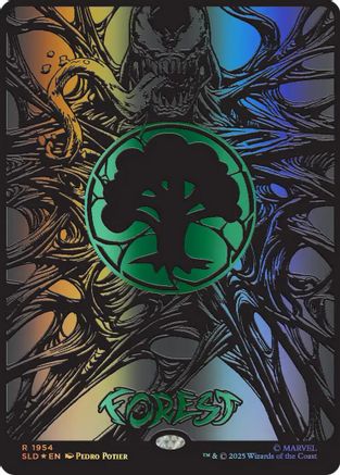 Image of Forest (1954) (Raised Foil) [Secret Lair Drop Series]
