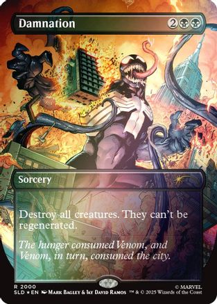 Image of Damnation (2000) (Rainbow Foil) [Secret Lair Drop Series]