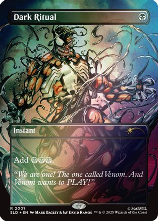 Image of Dark Ritual (2001) (Rainbow Foil) [Secret Lair Drop Series]
