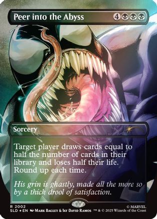 Image of Peer into the Abyss (2002) (Rainbow Foil) [Secret Lair Drop Series]