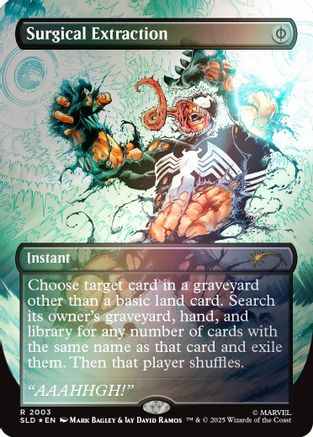 Image of Surgical Extraction (2003) (Rainbow Foil) [Secret Lair Drop Series]