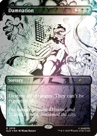 Image of Damnation (2019) (Rainbow Foil) [Secret Lair Drop Series]