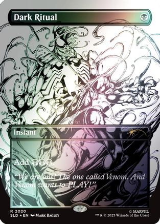 Image of Dark Ritual (2020) (Rainbow Foil) [Secret Lair Drop Series]