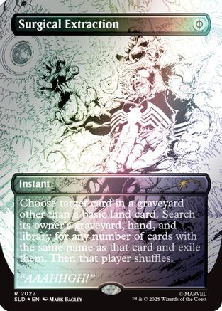 Image of Surgical Extraction (2022) (Rainbow Foil) [Secret Lair Drop Series]