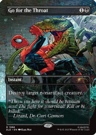 Image of Go for the Throat [Secret Lair Drop Series]