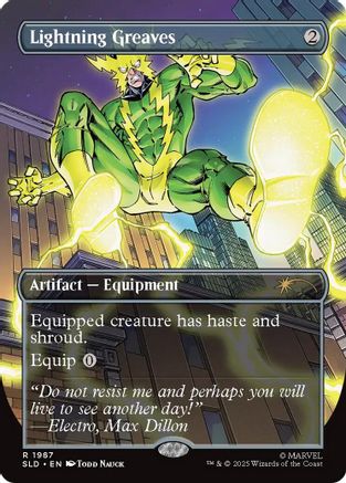 Image of Lightning Greaves (1987) [Secret Lair Drop Series]