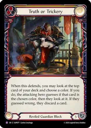 Image of Truth or Trickery [SUP077] (Super Slam)  Rainbow Foil