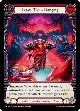 Image of Leave Them Hanging (Extended Art) [SUP074] (Super Slam)  Cold Foil
