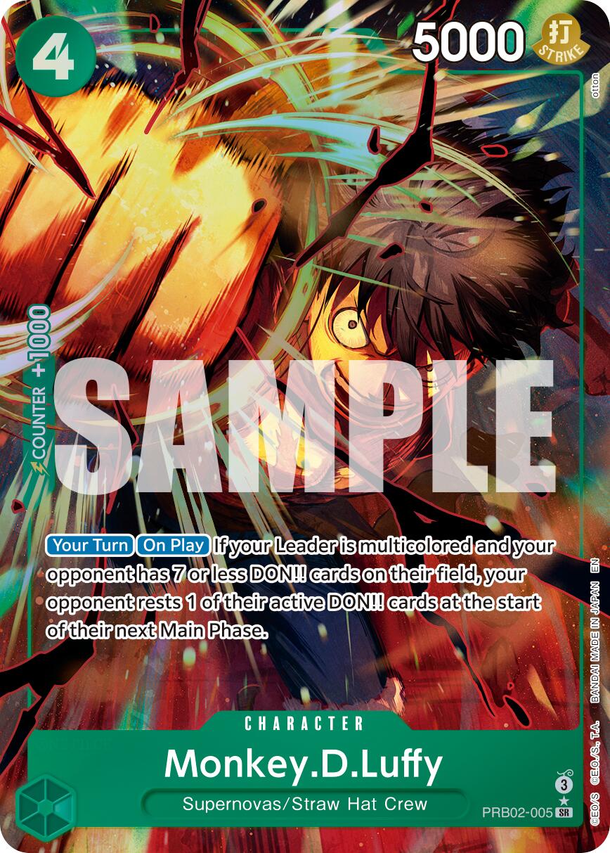 Image of Monkey.D.Luffy (Alternate Art) [Premium Booster -The Best- Vol. 2]