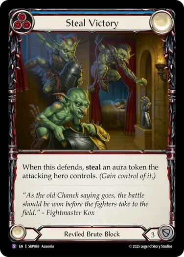 Image of Steal Victory [SUP069] (Super Slam)  Rainbow Foil