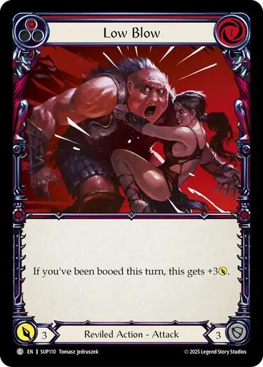 Image of Low Blow [SUP110] (Super Slam)  Rainbow Foil