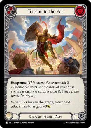 Image of Tension in the Air (Yellow) [SUP205] (Super Slam)