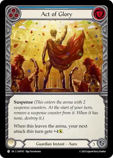 Image of Act of Glory (Blue) [SUP197] (Super Slam)