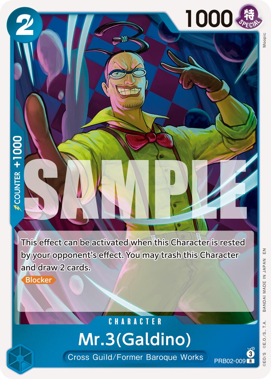 Image of Mr.3(Galdino) [Premium Booster -The Best- Vol. 2]