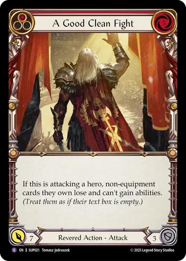 Image of A Good Clean Fight [SUP021] (Super Slam)  Rainbow Foil