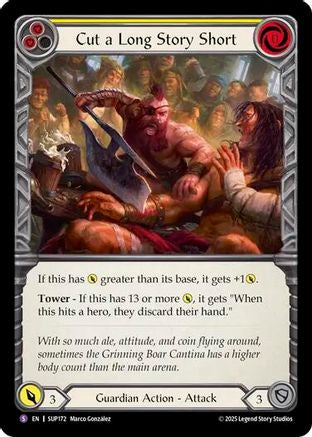 Image of Cut a Long Story Short [SUP172] (Super Slam)  Rainbow Foil