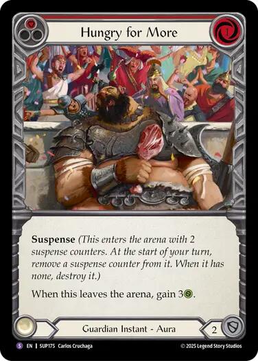 Image of Hungry for More [SUP175] (Super Slam)  Rainbow Foil