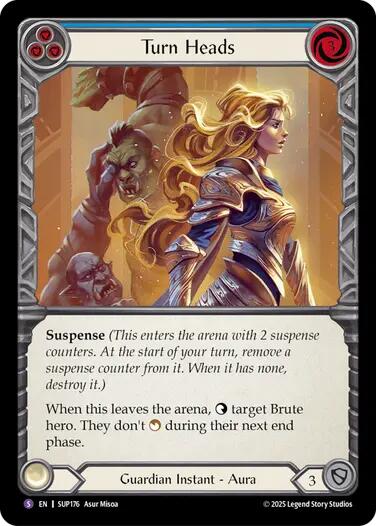 Image of Turn Heads [SUP176] (Super Slam)  Rainbow Foil