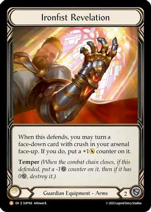 Image of Ironfist Revelation [SUP168] (Super Slam)  Cold Foil