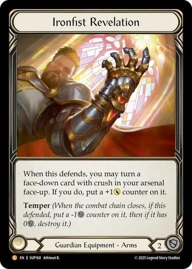 Image of Ironfist Revelation [SUP168] (Super Slam)  Rainbow Foil