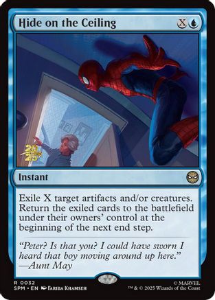 Image of Hide on the Ceiling [Marvel's Spider-Man Prerelease Promos]