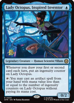 Image of Lady Octopus, Inspired Inventor [Marvel's Spider-Man Prerelease Promos]