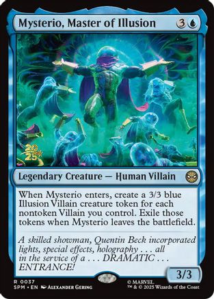 Image of Mysterio, Master of Illusion [Marvel's Spider-Man Prerelease Promos]
